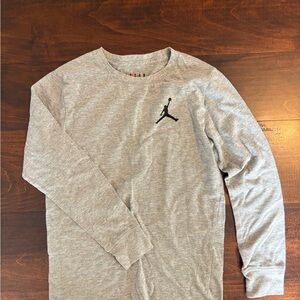 Jordan Gray Long Sleeve Tee